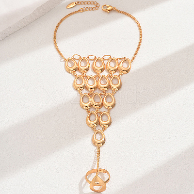 Vintage Classic Brass Ring Bracelets for Women LD2597-1-1