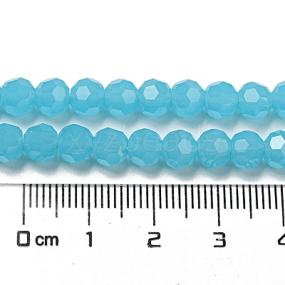 Imitation Jade Glass Beads Stands EGLA-A035-J6mm-D04-1
