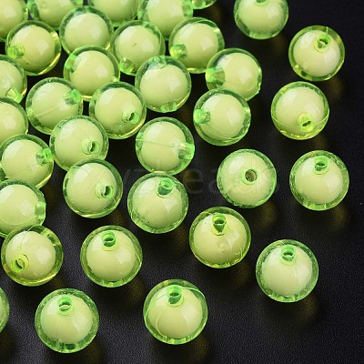 Transparent Acrylic Beads TACR-S152-16A-730-1
