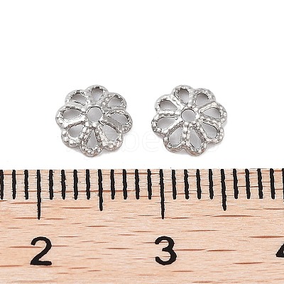 Non-Tarnish 316 Stainless Steel Bead Caps STAS-K274-04P-1