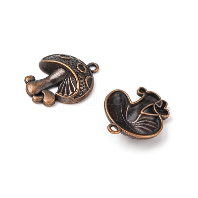 Tibetan Style Alloy Pendants TIBEP-10995-R-1