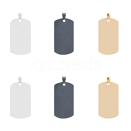 304 Stainless Steel Pendants STAS-PH0004-08-1