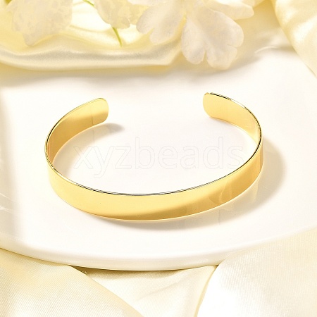 Brass Cuff Bangle BJEW-P168-E03-1