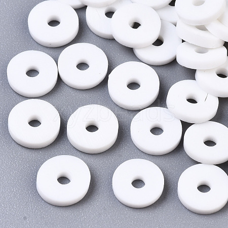 Eco-Friendly Handmade Polymer Clay Beads CLAY-R067-4.0mm-A17-1