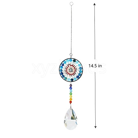 Big Pendant Decorations HJEW-PW0001-010C-1