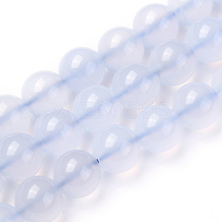 Grade A Natural Blue Lace Agate Beads Strands G-F222-29-8mm-1-1