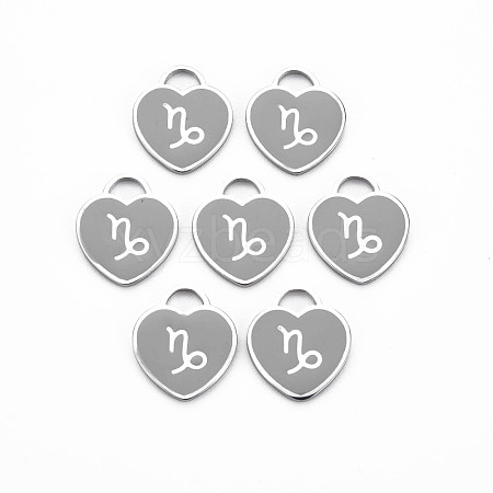 304 Stainless Steel Pendants STAS-S117-025I-1