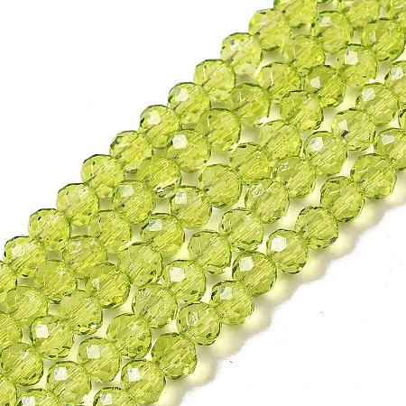 Transparent Baking Paint Glass Beads X1-DGLA-A034-T4mm-D05-1