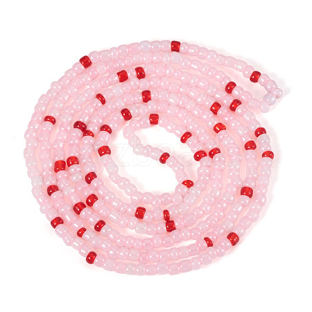 Resin Beads Bracelets BJEW-TAC0080-01D-1