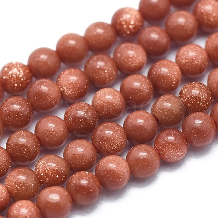 Synthetic Goldstone Beads Strands G-A177-04-11-1