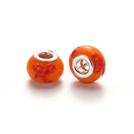 Handmade Lampwork European Beads LPDL-N001-053-B06-1