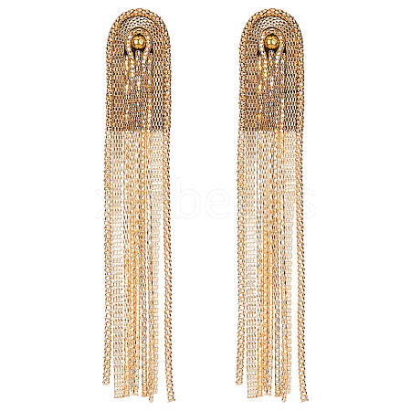 SUPERFINDINGS 2Pcs Fashionable Alloy Tassel Epaulettes FIND-FH0005-41KCG-1