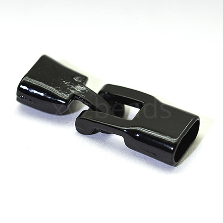 Alloy Snap Lock Clasps FIND-WH0111-171-1