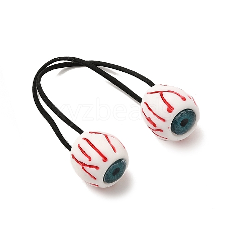 Halloween Theme Eye Plastic Hair Ties LS-OHAR-E019-01-1