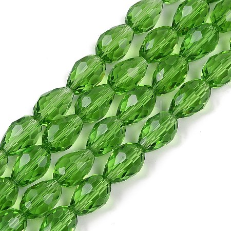 Transparent Glass Beads Strands EGLA-N013-T6mm-D14-1