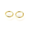 Brass Open Jump Rings X-KK-V007-004G-06-2
