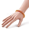 6Pcs 6 Color Bling Glass Round Beaded Stretch Bracelets Set for Women BJEW-JB08973-3