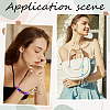 300Pcs 10 Colors Opaque Acrylic Beads SACR-SP0001-53A-6