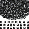 1000Pcs Opaque Acrylic Beads MACR-SC0002-43A-1