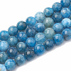 Natural Apatite Beads Strands G-S333-8mm-012-1