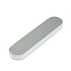 Rectangle Plastic Silver Polishing Stick LS-X-AJEW-N022-02-1