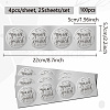 Custom Round Silver Foil Embossed Picture Stickers DIY-WH0503-018-2