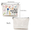 Nurse Theme Polycotton Custom Canvas Stroage Bags ABAG-WH0029-083-2