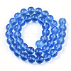 Transparent Glass Beads Strands GLAA-T032-T10mm-04-2