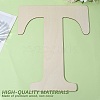 Letter Unfinished MDF Sheets WOOD-WH20012-008T-7