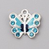 Alloy Enamel Pendants FIND-WH0417-27B-1