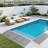 24Pcs Square PVC Plastic Anti-slip Mat for Shower Room AJEW-WA0001-88-6