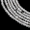 Natural Herkimer Diamond Beads Strands GG-NH0014-D03-3mm-3
