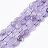 Natural Lavender Amethyst Beads Strands G-R465-52B-1