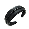 Solid Color Imitation Leather Hair Bands PW-WG32312-02-1