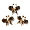 Butterfly Natural Mixed Gemstone Brooch G-A278-02G-2