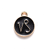 Alloy Enamel Pendants ENAM-S124-01B-08E-2