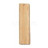 Blank Bamboo Bookmark AJEW-WH0282-58B-1