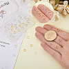 160Pcs 2 Colors Brass Split Rings KK-BBC0023-08A-3