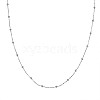 SHEGRACE 925 Sterling Silver Cable Chain Necklaces JN1006A-1