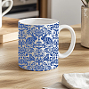 6Pcs 6 Styles Paper Ceramic Decals DIY-SD0002-07C-6