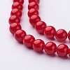 Natural Mashan Jade Round Beads Strands X-G-D263-8mm-XS31-2