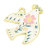 Alloy Enamel Pendants ENAM-C024-01A-01LG-1