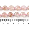 Natural Cherry Blossom Agate Beads Strands G-B094-A02-01-5