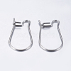 Tarnish Resistant 304 Stainless Steel Hoop Earrings STAS-L198-15B-P-2