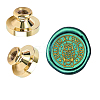 Wax Seal Brass Stamp Head AJEW-WH0209-633-1