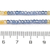 Transparent Gradient Color Cubic Zirconia Strand ZIRC-NH0002-01I-4