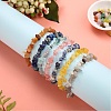 7Pcs 7 Styles Chip Natural & Synthetic Gemstone Beaded Stretch Bracelets Sets BJEW-SZ0001-39-4