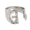 Non-Tarnish 201 Stainless Steel Finger Rings RJEW-H223-04P-G-1