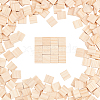 Olycraft 300Pcs Wood Cabochons WOOD-OC0003-92-1