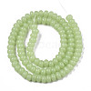 Imitation Jade Glass Beads Strands X-GLAA-R217-03-B02-2